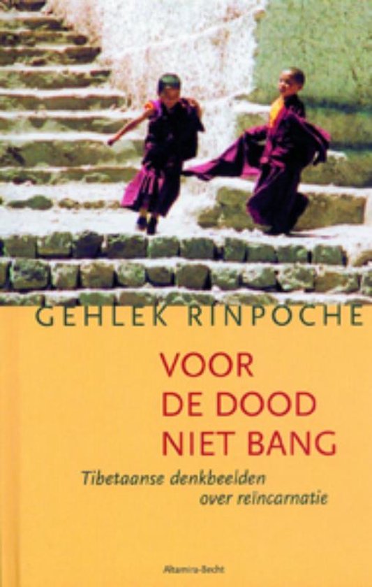 Cover van het boek 'Voor De Dood Niet Bang' van Rinpoche Nawang Gehlek