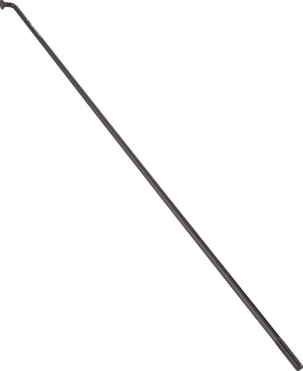 Alpina RVS fietsspaken - zwart - 13G dikte - 242 mm lengte - set van 144 stuks