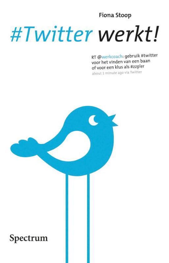 Cover van het boek '#Twitter werkt!' van Fiona Stoop