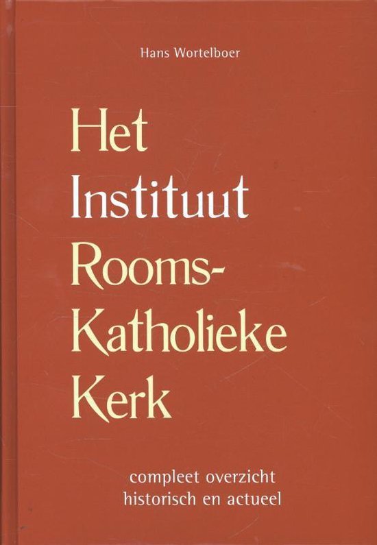 Het instituut Rooms-Katholieke kerk - cover