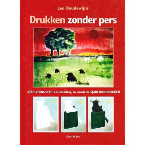 Cover van het boek 'Drukken zonder pers' van Leo Boudewijns