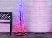 Hi LED Kerstoom - RGB kerstverlichting - 100 cm