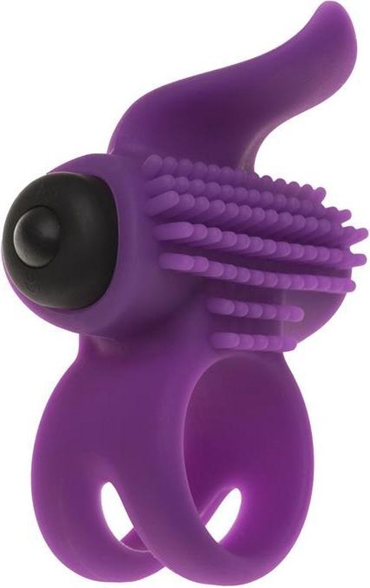 Goedkoopste ADRIEN LASTIC - Vibrating Ring Lastic Ring 7 X 5.7 Cm | Sex Toy for Couple | Cockring | Vibrating Cockring | Sex Toy for Man