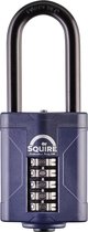 Squire CP60/2.5 - Hangslot - Cijferslot - Robuust slot met lange beugel - Voor binnen en buiten - 60 mm