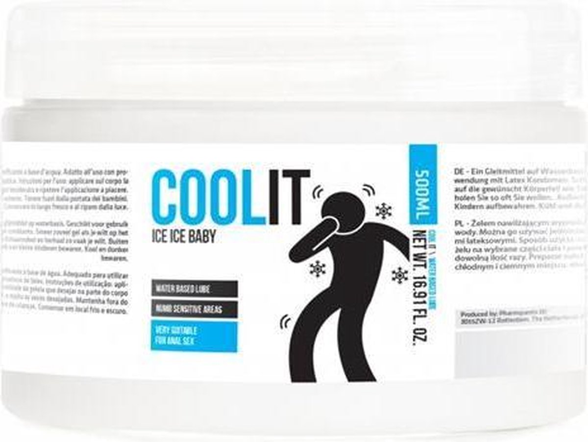 Goedkoopste Pharmquests Cool It Ice Ice Baby Verkoelend Glijmiddel - 500 ml