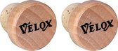 Velox Stuurdop Hout vintage p/set