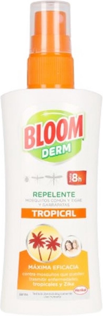 Bloom Bloom Derm Repelente Mosquitos Común & Tigre Vapo 100 Ml