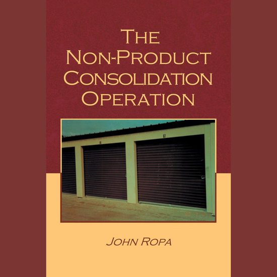The Non Product Consolidation Operation - cover