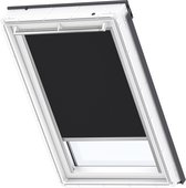 VELUX Origineel Verduisterend Rolgordijn (DKL) Wit Kozijn, MK04, Black