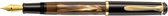 Pelikan vulpen M 200, bruin gemarmerd, puntbreedte: B