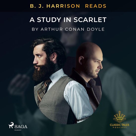 B. J. Harrison Reads A Study in Scarlet - cover