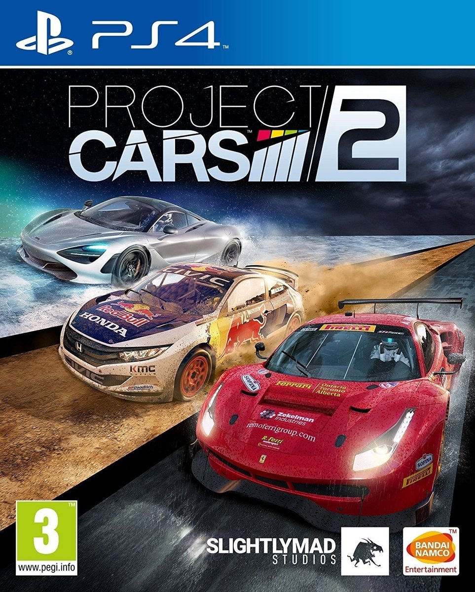 Project Cars 2 - PS4 - Bandai Namco