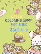 Easter Coloring Book For Kids Ages 4-8