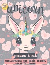 Unicorn Mazes Book