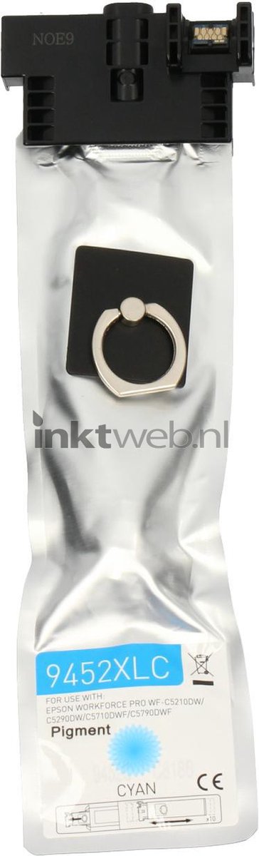 FLWR - Cartridges / Epson T9452XL / cyaan / Geschikt voor Epson