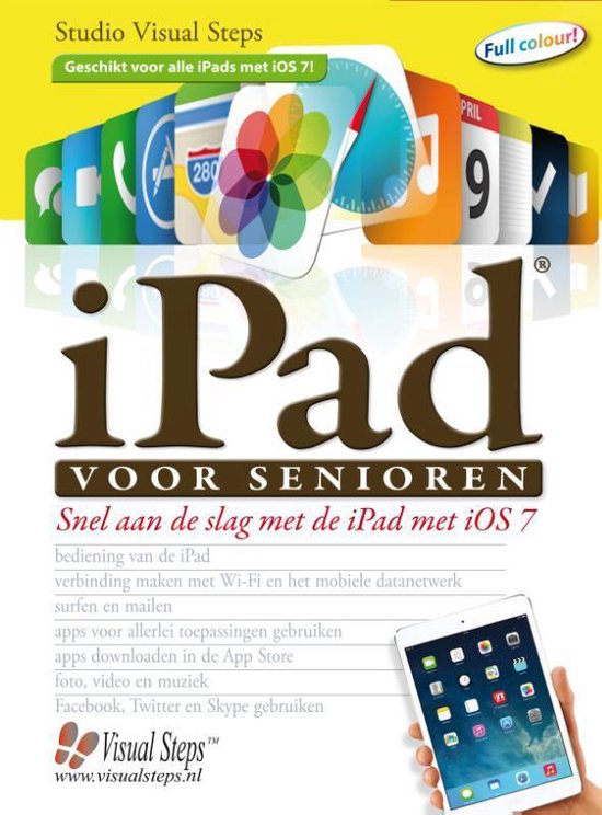 Cover van het boek 'iPad voor senioren'