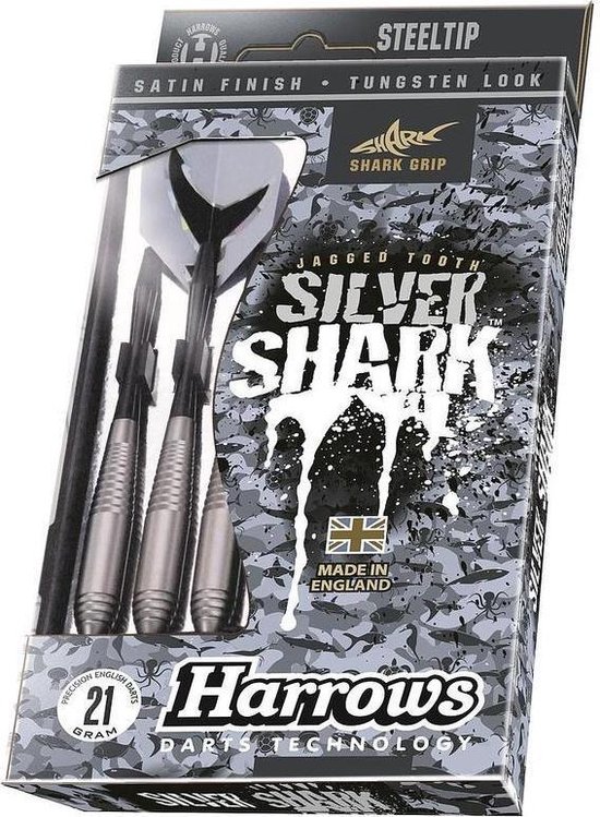 Thumbnail van een extra afbeelding van het spel Harrows Steeltip Silver Shark 23 GR
