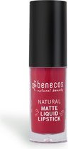 Benecos Lippenstift liquid mat bloody berry 5 ML