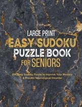Large Print Easy Sudoku Puzzle Book for Seniors