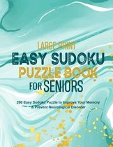 Large Print Easy Sudoku Puzzle Book for Seniors