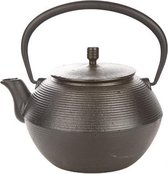 Senbiki theepot - met filter - zwart - 1.2L - gietijzer