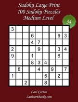 Sudoku Large Print for Adults - Medium Level - N Degrees34