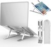 Universele Verstelbare & Opvouwbare Laptop Standaard - Anti slip - Aluminium
