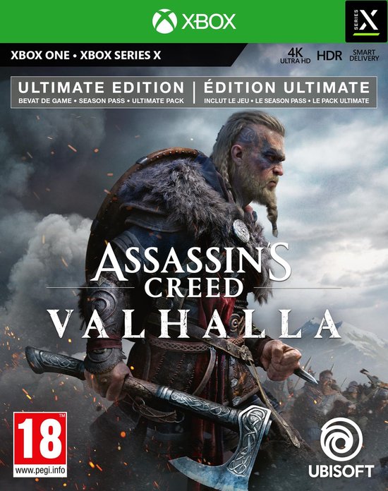 Assassin's Creed Valhalla Videogame - Ultimate Edition - Actie en Avontuur  - Xbox One... | bol.com