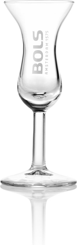 Origineel Bols 1575 Tulpglas - Likeurglas, Borrelglas, Jenever Glas - 6  stuks | bol.com
