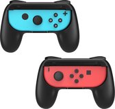 2 x Zwarte controller grip - geschikt voor Nintendo Switch Joy-Con