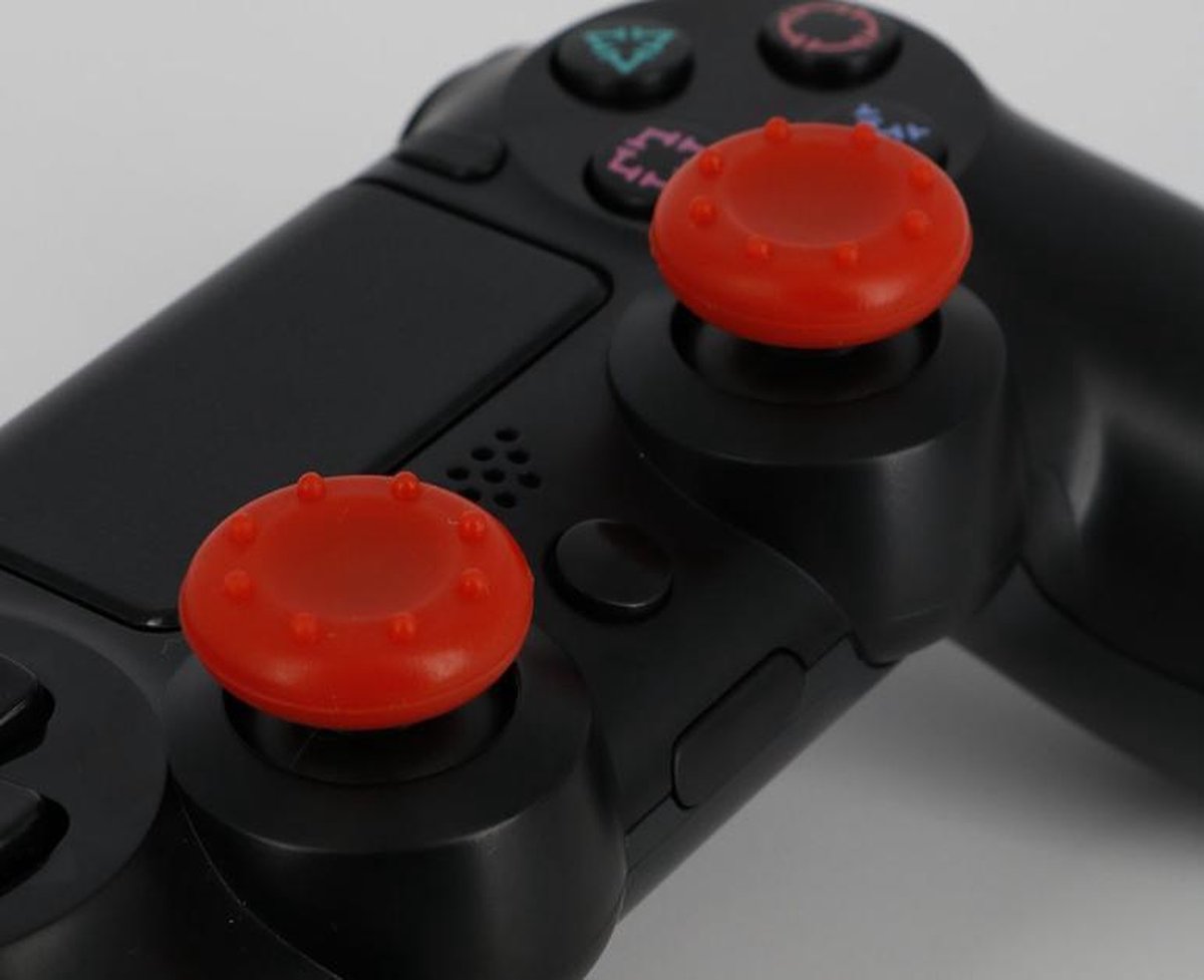 2 Stuks Thumb Grips Thumb Sticks Controller Caps Playstation Ps5 Ps4 Ps3 