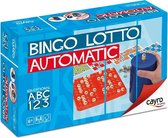 Bingo - 90 Ballen - Compact Bingosysteem met Kaarten en Aflegbord - Reisbingo