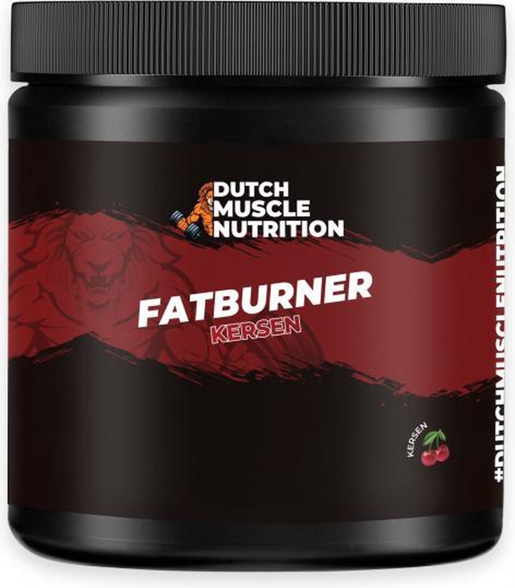 Dutch Muscle Nutrition Fatburner Kersen (300 gram) + Gratis Gift!