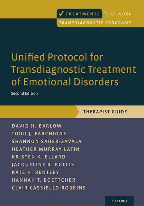 Treatments That Work - Unified Protocol for Transdiagnostic  ... - cover
