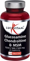 Lucovitaal - Voedingssupplementen - Glucosamine / ChondroÃ Â­tine / msm - 100 tabletten