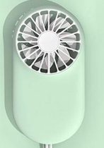 MyKelys - Mini slim ventilator mint groen-wit