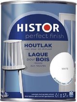 HISTOR Perfect finish Houtlak Zijdeglans Satine - Ral 9016 0,25L