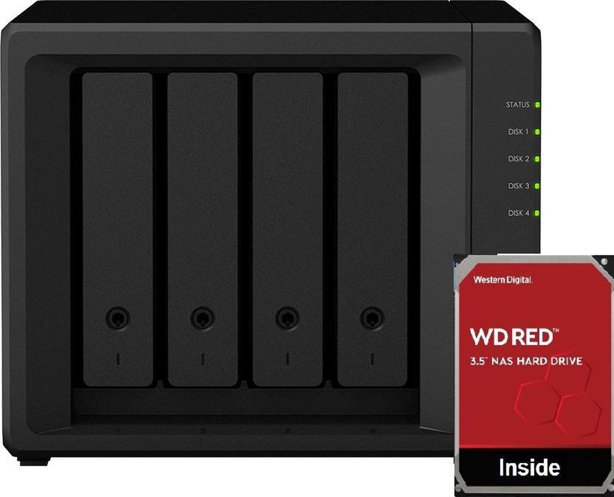 Synology DS420+ RED 8TB 4x 2TB - NAS - Synology