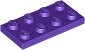 LEGO 3020 Plate 2x4 Donker Paars (100 stuks)