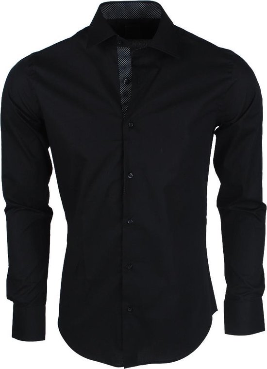 heren overhemd slim fit