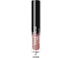 Golden Rose VINYL GLOSS HIGH SHINE LIPGLOSS NO: 03 CROWN Lipgloss Nude Selection
