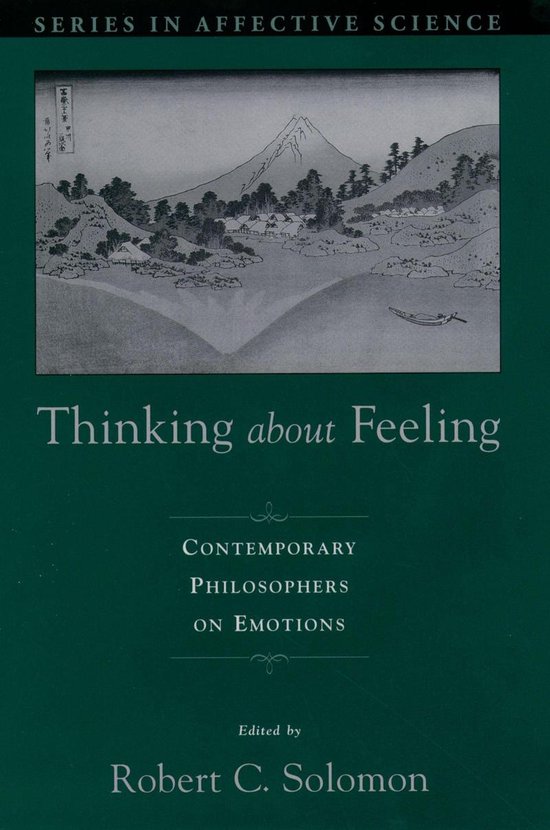 Series in Affective Science - Thinking about Feeling - cover