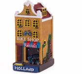 Polystone Huisje Bike Shop Holland - Souvenir