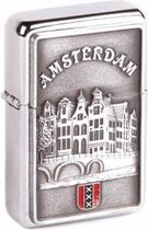 Aansteker Stadstafereel Amsterdam Tin - Souvenir