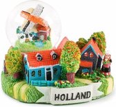 Waterbol Dorpstafereel Holland 7 Cm - Souvenir