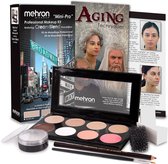 Mehron - Mini-Pro Make-up Artist Student Makeup Kit - Medium Dark/Dark