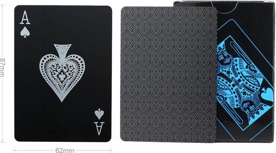 Grazen puzzel dealer Pokerkaarten | Speelkaarten | Kunststof | Goede Kwaliteit | Waterdicht |  Kreuken Niet... | bol.com