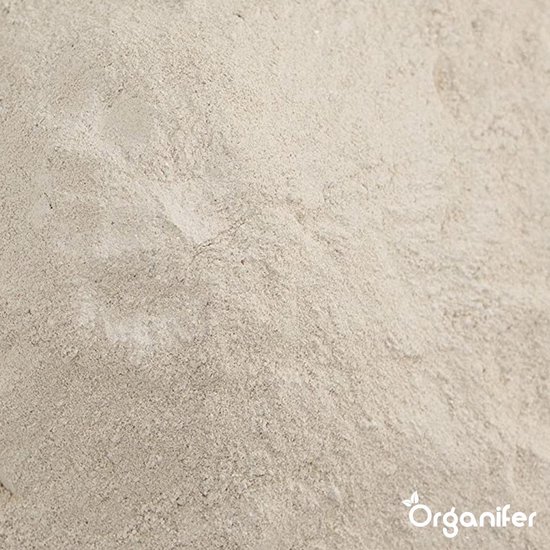 Algenkalk Poeder – Zuiver Lithothamnium Calcareum (10 kg voor 500 m2) Organifer