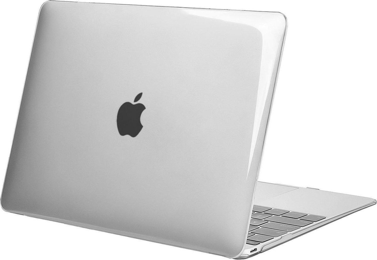 Hardcover Hoes - Geschikt voor Macbook Air 13.3 Inch A1932/A2179/A2337 - Transparant - AA Commerce