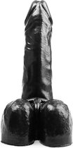BubbleToys - Tarzan - Zwart - Extra Large - dildo anaal Lengte: 27,5 cm diam. Top: 4,9 cm Med: 5,9 cm Base: 6,4 cm